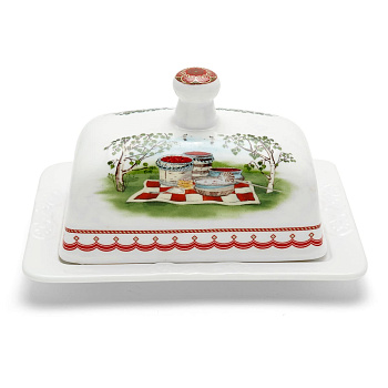 Масленка "Ягода. Березки"